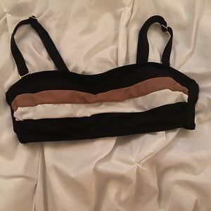 time and tru swimming suit top